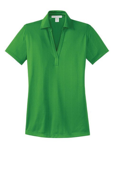 Port Authority L528 Women's Performance Fine Jacquard Polo