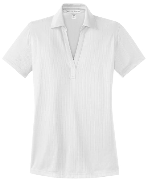 Port Authority L528 Women's Performance Fine Jacquard Polo