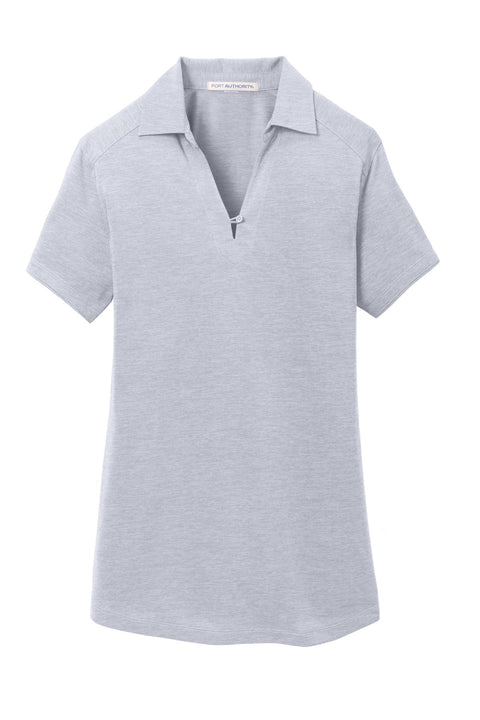 Port Authority L574 Women's Digi Heather Performance Polo
