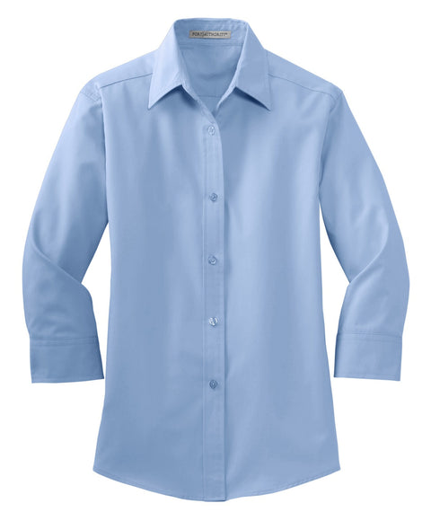 Port Authority L612 Women's 3/4-Sleeve Easy Care Shirt