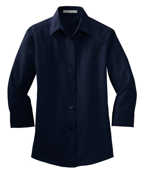 Port Authority L612 Women's 3/4-Sleeve Easy Care Shirt