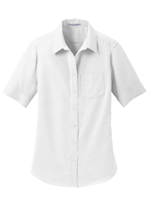Port Authority L659 Women's Short Sleeve SuperPro Oxford Shirt