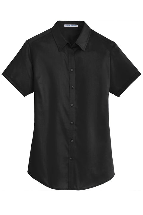 Port Authority L664 Women's Short Sleeve SuperPro Twill Shirt