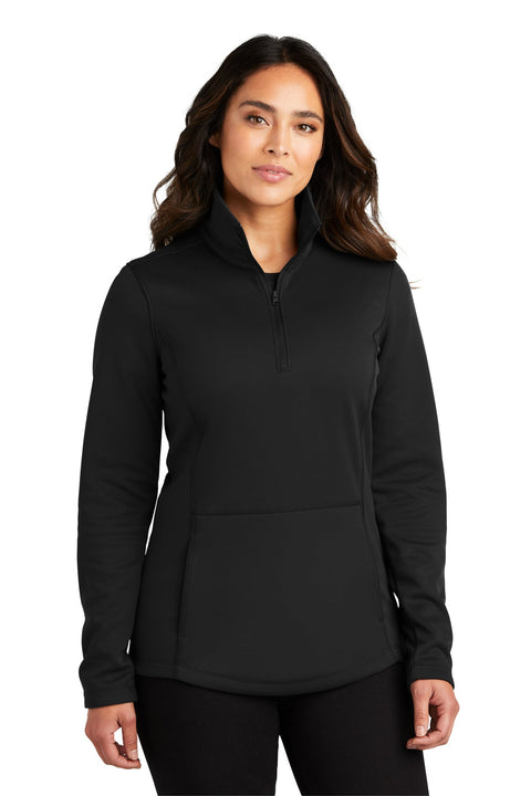 Port Authority L804 Women's Smooth Fleece 1/4-Zip