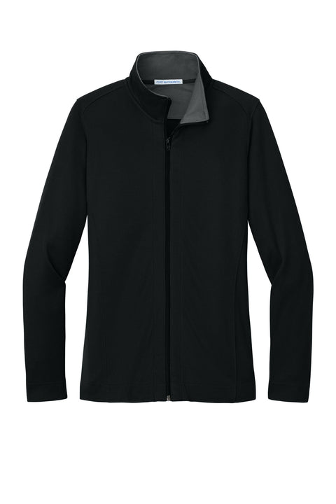 Port Authority L805 Women's Vertical Texture Full-Zip Jacket