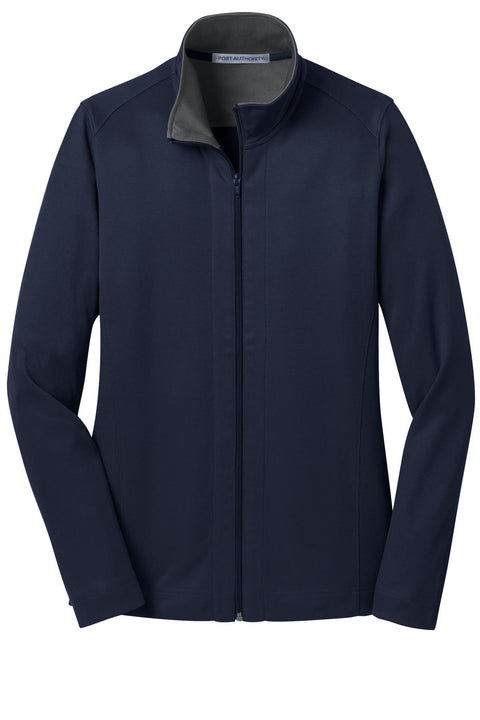 Port Authority L805 Women's Vertical Texture Full-Zip Jacket