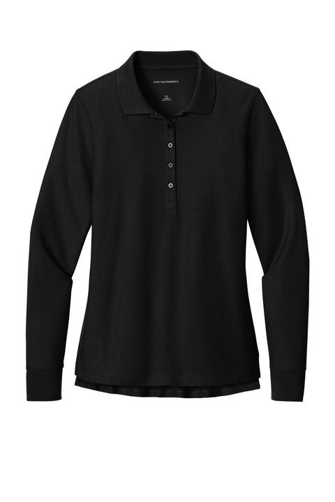 Port Authority LK200LS Women's Wearever Signature Pique Long Sleeve Polo