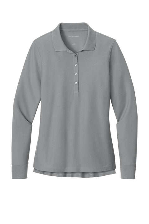 Port Authority LK200LS Women's Wearever Signature Pique Long Sleeve Polo