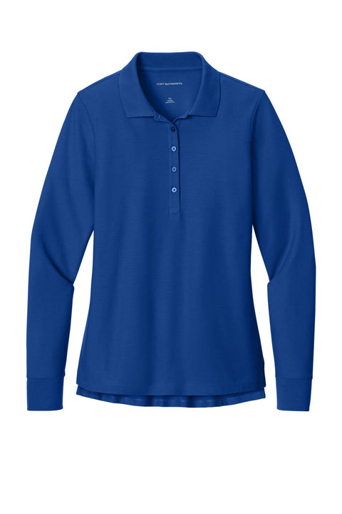 Port Authority LK200LS Women's Wearever Signature Pique Long Sleeve Polo
