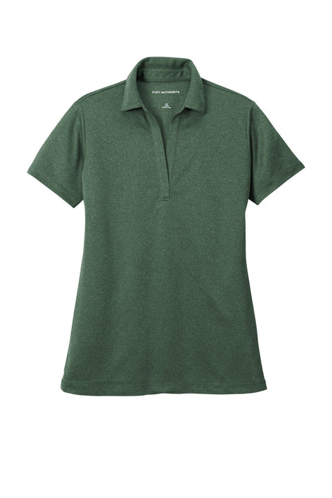 Port Authority LK542 Women's Heathered Silk Touch  Performance Polo