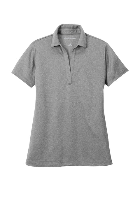 Port Authority LK542 Women's Heathered Silk Touch  Performance Polo