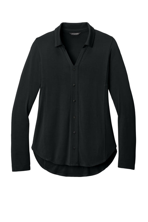 Port Authority LK5602 Women's Luxe Knit Button Tunic
