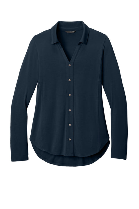 Port Authority LK5602 Women's Luxe Knit Button Tunic