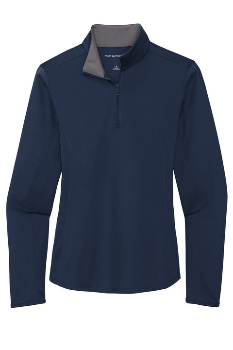 Port Authority LK584 Women's Silk Touch  Performance 1/4-Zip