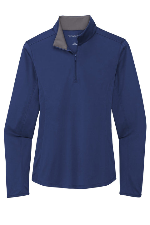 Port Authority LK584 Women's Silk Touch  Performance 1/4-Zip