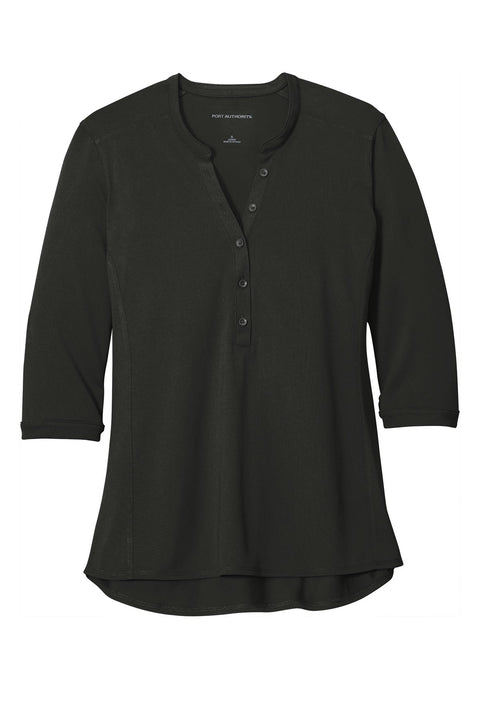 Port Authority LK750 Women's UV Choice Pique Henley