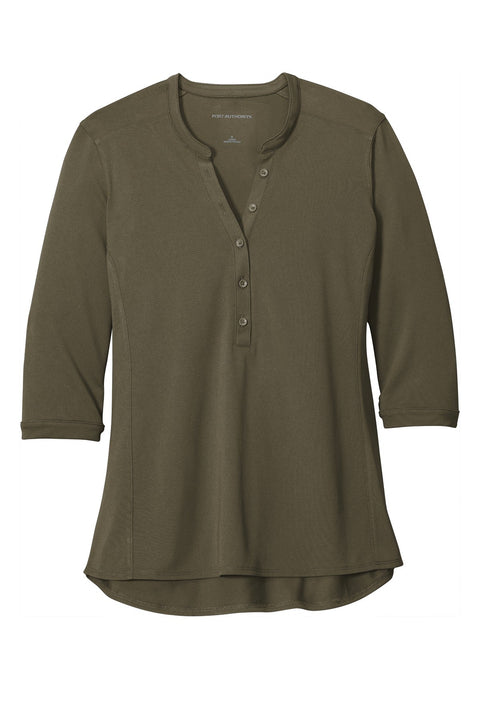 Port Authority LK750 Women's UV Choice Pique Henley