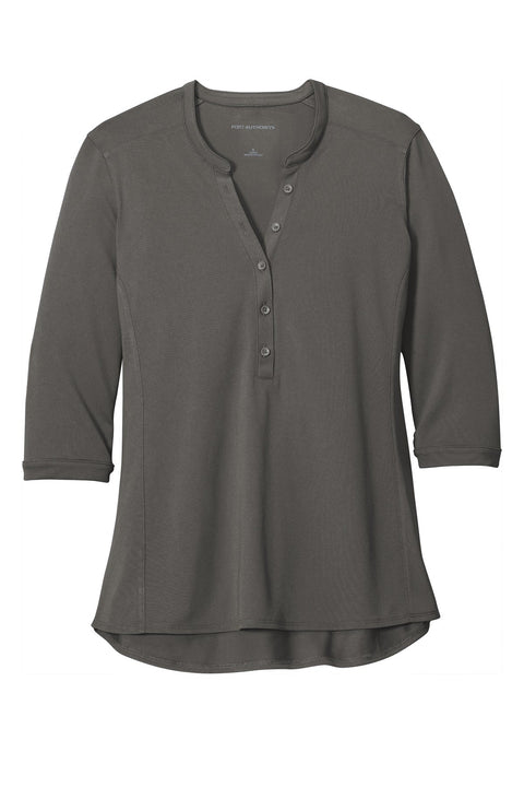 Port Authority LK750 Women's UV Choice Pique Henley