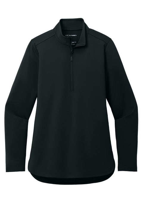 Port Authority LK880 Women's C-FREE Double Knit 1/4-Zip