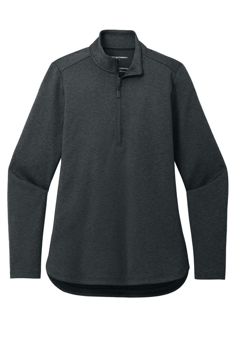 Port Authority LK880 Women's C-FREE Double Knit 1/4-Zip