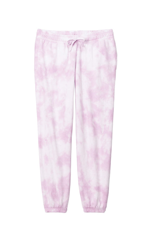 Port & Co LPC140P Women's Beach Wash Cloud Tie-Dye Sweatpant