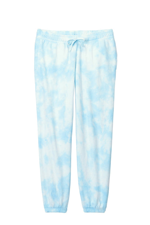 Port & Co LPC140P Women's Beach Wash Cloud Tie-Dye Sweatpant
