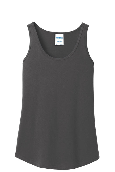 Port & Co LPC54TT Women's Core Cotton Tank Top