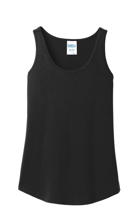 Port & Co LPC54TT Women's Core Cotton Tank Top