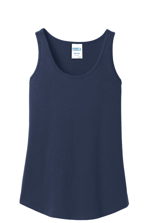 Port & Co LPC54TT Women's Core Cotton Tank Top