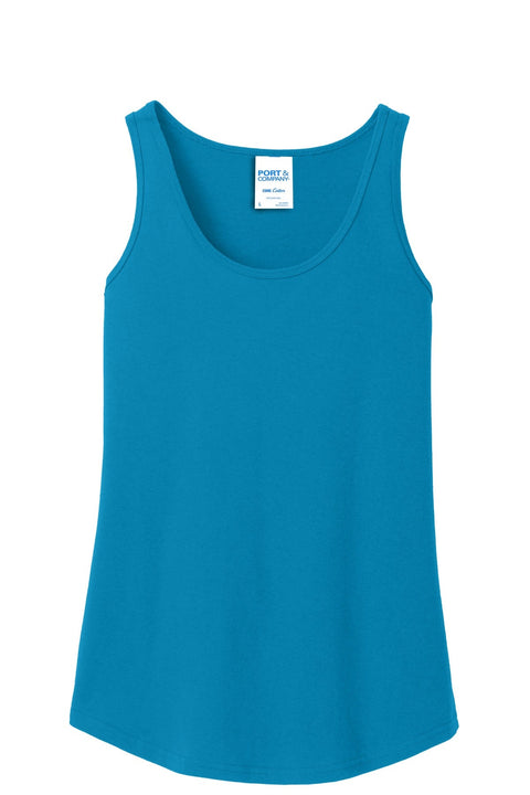 Port & Co LPC54TT Women's Core Cotton Tank Top
