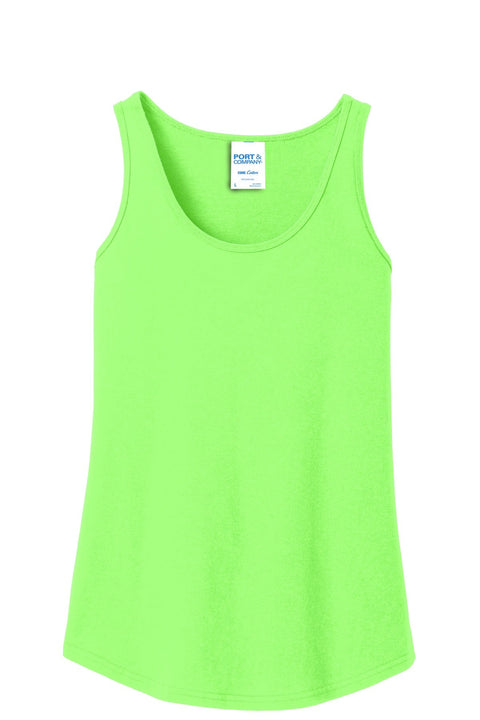 Port & Co LPC54TT Women's Core Cotton Tank Top