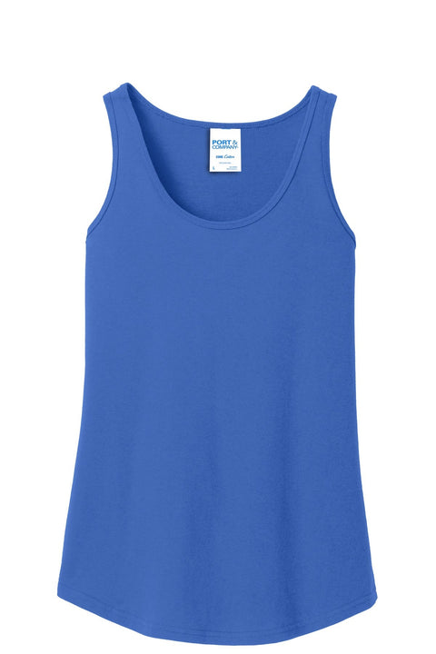 Port & Co LPC54TT Women's Core Cotton Tank Top