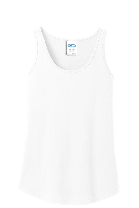 Port & Co LPC54TT Women's Core Cotton Tank Top