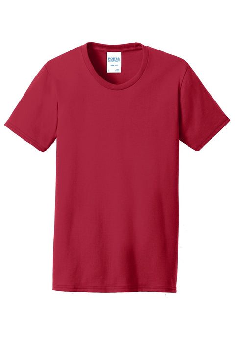 Port & Co LPC55 Women's Core Blend Tee