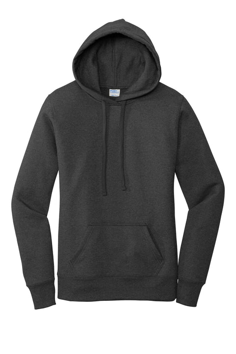 Port & Co LPC78H Women's Core Fleece Pullover Hooded Sweatshirt