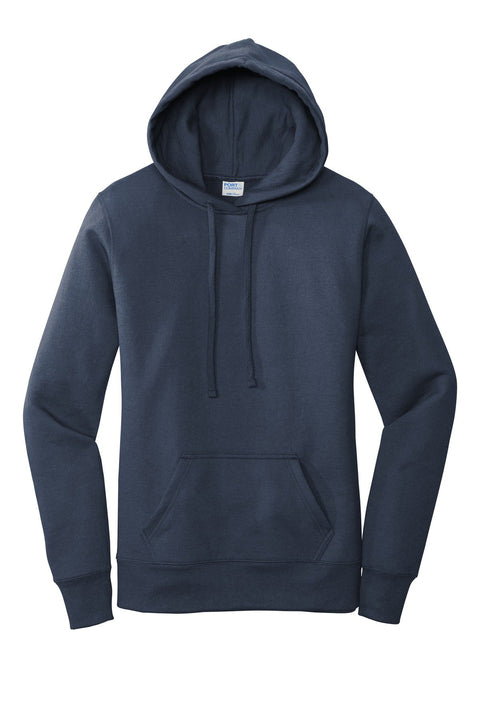 Port & Co LPC78H Women's Core Fleece Pullover Hooded Sweatshirt