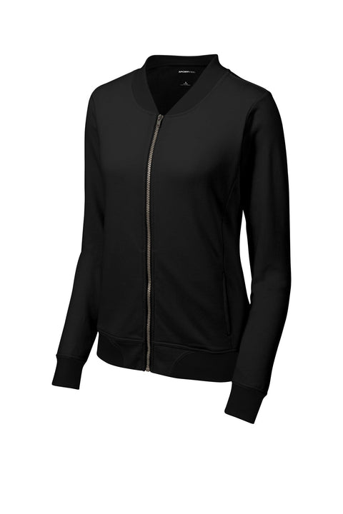Sport-Tek LST274 Women's Lightweight French Terry Bomber