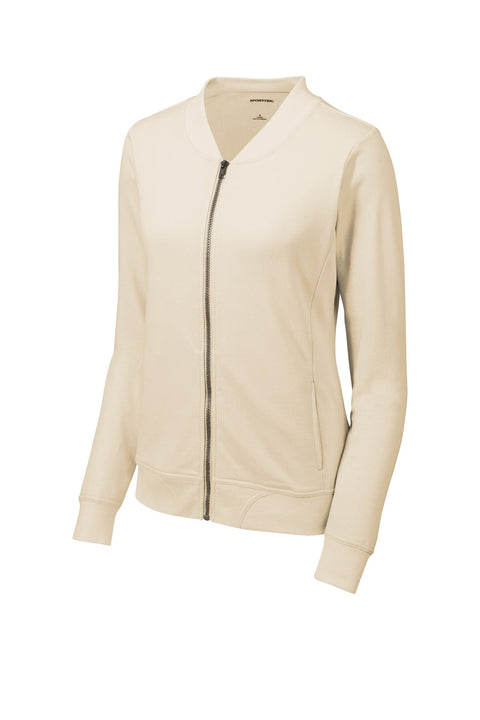 Sport-Tek LST274 Women's Lightweight French Terry Bomber