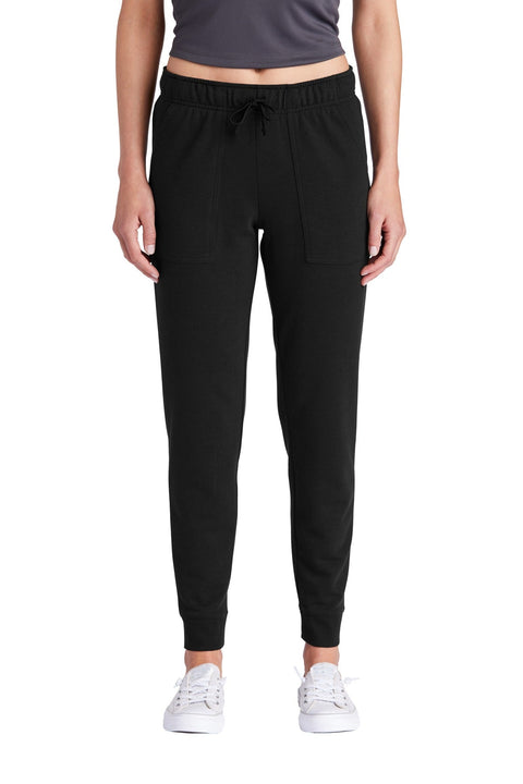 Sport-Tek LST299 Women's PosiCharge  Tri-Blend Wicking Fleece Jogger