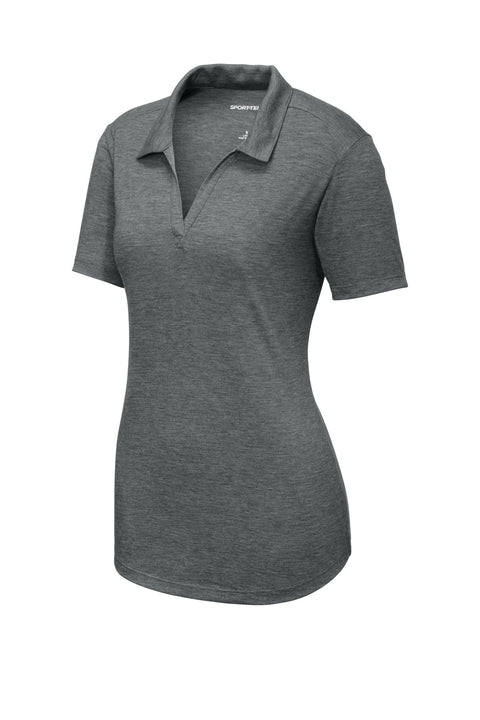 Sport-Tek LST405 Women's PosiCharge  Tri-Blend Wicking Polo