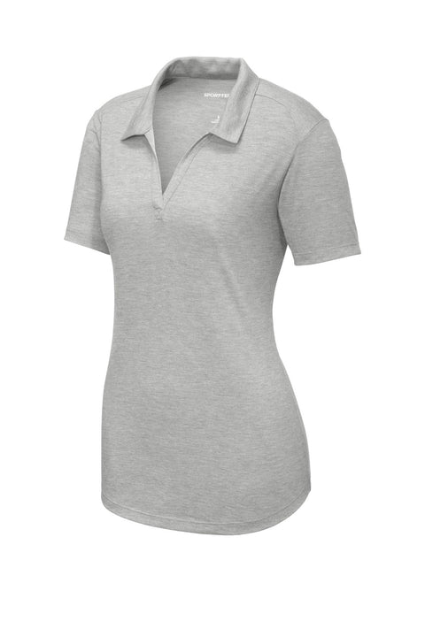 Sport-Tek LST405 Women's PosiCharge  Tri-Blend Wicking Polo