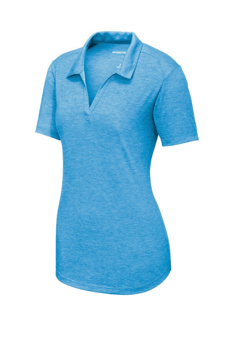 Sport-Tek LST405 Women's PosiCharge  Tri-Blend Wicking Polo