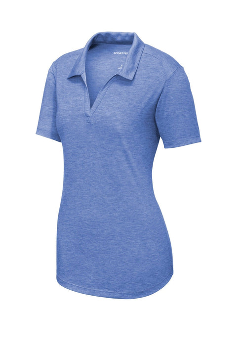 Sport-Tek LST405 Women's PosiCharge  Tri-Blend Wicking Polo
