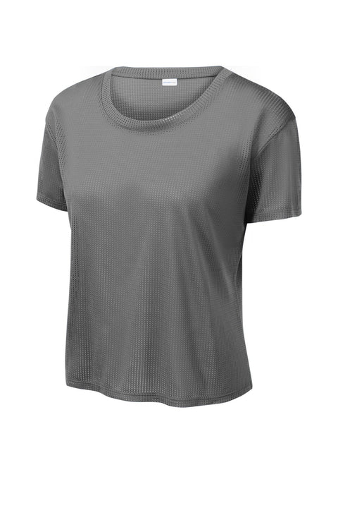 Sport-Tek LST411 Women's PosiCharge  Draft Crop Tee