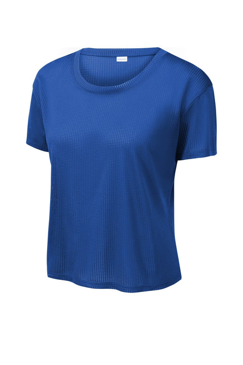 Sport-Tek LST411 Women's PosiCharge  Draft Crop Tee