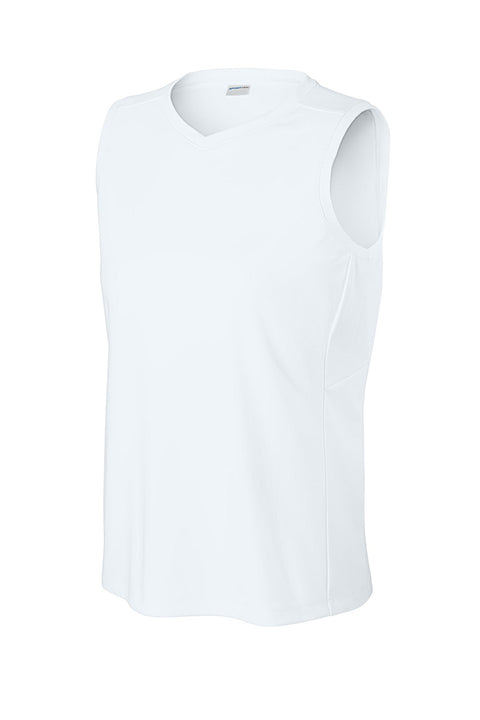 Sport-Tek LST441 Women's Club Sleeveless V-Neck