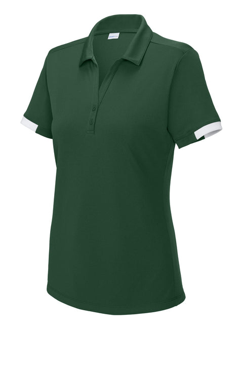 Sport-Tek LST444 Women's Club Colorblock Polo