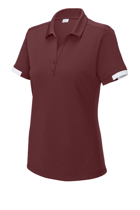 Sport-Tek LST444 Women's Club Colorblock Polo