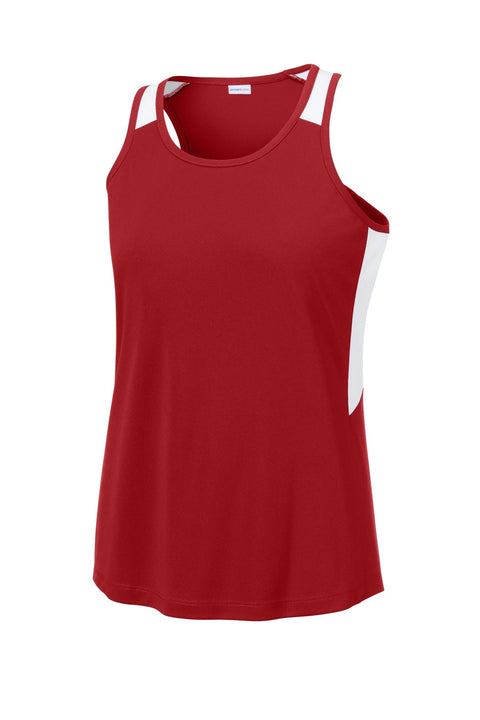 Sport-Tek LST446 Women's Club Track Tank