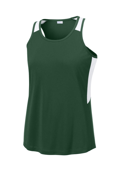 Sport-Tek LST446 Women's Club Track Tank